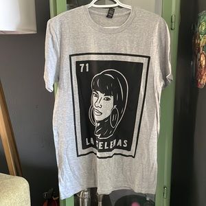 Selena Quintanilla heather grey t-shirt NWOT